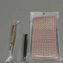 1200Pcs Ear Seeds Acupuncture Kit, Auricular Sticker Kit with Ears Seed, Acupuncture Pen, Acupressure Ear Chart, Tweezers