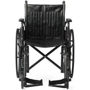 WHEELCHAIR,K1,VINYL,18",SB DLA,SA FOOT