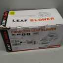 Leaf Blower Cordless with Battery - 40V Powerful Electric Leaf Blower, 600CFM &180MPH and Variable-Speed with 5.0Ah Battery and Charger for Lawn Care, Patio, Dust, Blowing Leaves (Orange)