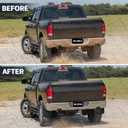 WildWell Mud Flaps Guards For 2009-2018 Dodge Ram 1500/ 2019-2024 Ram 1500(Classic Body Only), 2010-2018 Ram 2500/3500 w/Single Rear Wheels, Splash Guards Set 4PCS (Without Fender Flares)