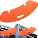 Transfer Board, Slide Board for Transferring, Sturdy Transfer Board from Bed to Wheelchair, Slide Board for Smooth and Easy Sliding, 30 * 8 * 0.8, Weight Capacity 440lbs (Orange)