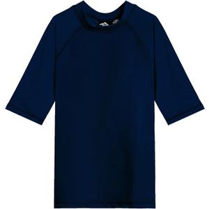 Kanu Surf Boys' Fiji UPF 50+ Sun Protective Rashguard (5T, Navy)