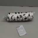 Deepsoon Heating Pad, Electric Heating Pads for Back, Neck, Abdomen, Moist Heating Pad for Shoulder, Knee, Arms, Legs, Dry/Moist Heat & Auto Shut Off, Christmas Gifts for Men and Women, White Black,24x12 Inch