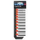 PGROUP 10PCS 3/ 8” Drive Deep Socket Set, Metric(10mm-21mm), 6-Point, Cr-V Steel, Chrome Plated Socket With Hanging Bracket, Cover Most Commonly Sizes