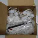 Hiboom 1 Pack Globe Ball String Lights, 10 Ft 30 LEDs 8 Lighting Modes Battery Operated Fairy Lights with Remote Timer for Indoor Outdoor Bedroom Wedding Patio Garden Party Decoration