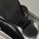 GRACESTRIDE Women's Slingback Heels Low Chunky Heel Buckle Strap Pumps Square Toe Wedding Dress Shoes 8, Black