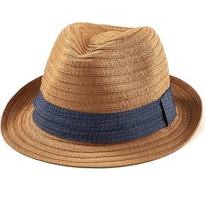 The Children's Place Baby Boys' and Toddler Natural Fedora Hat (3-5T)