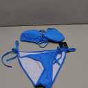 Women Two Piece Swimsuit Sexy Swimwear Halter String Triangle Bikini Sets, Size: M