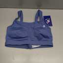Champion Women's Sports Bra, High-Impact, Maximum Support, Breathable, Moisture-Wicking Fabric (Blue),34D
