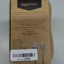 Micro USB to USB-A 2.0 Cable, Nylon Braided Cord, 480Mbps Transfer Speed, Gold-Plated, 10 Foot, Dark Gray