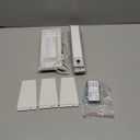 EZVALO Under Cabinet Lighting with Charging Station, Rechargeable Motion Sensor Light Indoor, Dimmable Closet Lights Wireless, 3000K, Motion Activated Under Counter Lights for Kitchen,Pantry(3 Pcs) (Warm White)