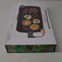 Chefman XL Electric Griddle with Removable Temperature Control, Immersible Flat Top Grill, Burger, Eggs, Pancake Griddle, Nonstick Extra Large Cooking Surface, Slide Out Drip Tray, 10 x 20 Inch