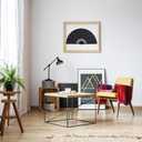 2 x 2 Pack Large Folding Hand Fan, Nylon-Cloth Vintage Retro Fabric Fans, Chinese Kung Fu Tai Chi Hand Fan for Men/Women, Festival, Dance, Gift, Performance, Decorations (Black)