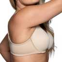 Vanity Fair Women's Full Figure Beauty Back Smoothing Bra, 4 Way Stretch Fabric, 40D (Beige)