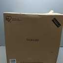 IRIS USA WeatherPro 74 Qt Storage Bins with Lids, 4 Pack, BPA-Free Plastic Gasket Box with Tight Latch and Seal, Stackable Nestable Tote Tub - Black/Red