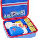 Case Compatible with Little Tikes for Story Dream Machine Books Starter Set, Toys Protective Container for Little Tikes for Storytime Audio Play Real for Littles Character Collection (Box Only), Blue