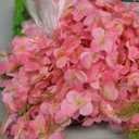 Waipfaru 12 Pack Wisteria Hanging Flowers, 3.6 Feet/Pcs Pink Wisteria Artificial Flowers, Fake Flowers Garland, Hanging Wisteria Vines for Bedroom Wedding Home Party Wall Decoration