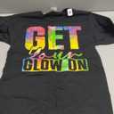 Get You Glow On T-Shirt, Small, Black