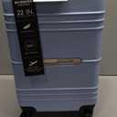 TRAVELERS CLUB Richmond 20" Carry On Suitcase Hardside Spinner Luggage With 360 4 Wheel System - BLUE