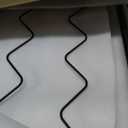 MyGift 4 Foot Tall Metal Garden Treills, Modern Matte Black Wall Mounted Horizontal Wave Trellis, Outdoor Hanging Support Fence for Climbing Garden Plants and Crawling Vines