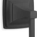KOHLER T23953-4-BL Riff Single-Handle Transfer Valve Trim Kit, Wall-Mount, Valve Required, Matte Black