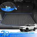 Floor Mats for Jeep Grand Cherokee 2016-2021/Grand Cherokee WK 2022 2023 (Non L), All Weather Cargo Liner for Grand Cherokee Accessories, Heavy Duty Car Mats, Car Accessories