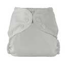 Esembly Cloth Diaper Outer, Waterproof Swim Cloth Diaper Cover, Leak-Proof and Breathable Layer Over Prefolds, Flats or Fitteds, Reusable with Snap Closure - Size 2 (18-35lbs), Dove