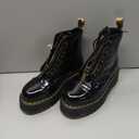 Dr. Martens womens Sinclair Decayed Roses Classic Tumbled Nappa, 7