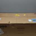 Genuine Leather Piano Bench with Storage, Adjustable Height Keyboard Bench with High-Density Sponge Cushion,Curved Legs for Piano/Keyboard, Supports Duet Playing,Black