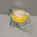 Frabill 4744 Compact Live Bait Container, Yellow/White