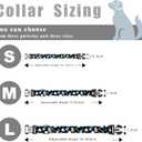 2 x Dog Collars for Large Dogs,Dog Collar with QR Code Name Tag,Soft Polyester Material, Adjustable Pet ID Tag Collar (Black, Large)