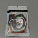 Travel Essentials,Multi Charging Cable for Apple Watch Charger/iPhone Charger/Samsung Charger,Type C Cable Cord for iWatch Ultra/10-2/iPhone 17-11/Samsung S25-S20,Android Phone,Car[1.2M]-Multicolor