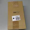 Silkfly 50 Pack Small Christmas Gift Bags Bulk with 50 Tissue Paper, Kraft Paper Metallic Candy Goodie Bags Winter Snowflake Party Favors Bag for Xmas Holiday Birthday Party Supplies(Brown Silver)