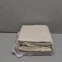California Design Den Cal King Sheet Set - Soft 100% Organic Cotton Percale Sheets with Deep Pockets, Crisp, Breathable and Durable Bedding Set - Ivory (Cream Tone)