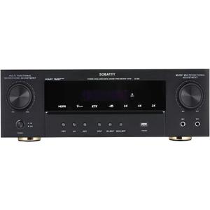 Stereo Receivers,5.1 Channels Audio Amplifier with HDMI,Optical/Coaxial,Bluetooth/USB,RCA,AC-3 Input,Subwoofer Output for Karaoke,Home,Theater Speakers(Non-Dolby/DTS)