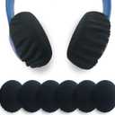 Xklmb 3 Pairs Stretchable Fabric Headphone Covers/Washable Sanitary Ear pad,Earcup Earpad Covers Fit Most On Ear Headphones 8-11cm(3.14" - 4.33") Earpads