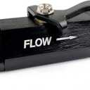AN6 Fuel Shut Off Valve 6AN to 6AN Male Flow Control Cut Off Valves Fitting Aluminum Anodized Black