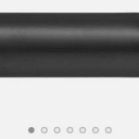 Ivilon Drapery Window Curtain Rod - End Cap Style Design 1" Pole 72-144" New