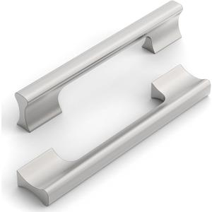 KNOKLOCK 10 Pack 3.75 Inch(96mm) Kitchen Cabinet Handles Brushed Satin Nickel Cabinet Pulls Kitchen Cabinet Hardware Drawer Pulls for Cupboard Wardrobe