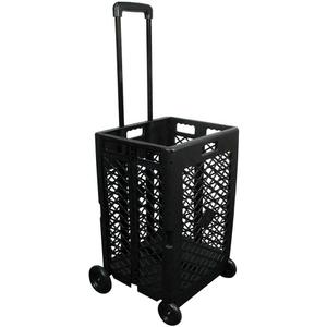 Olympia Tools 85-404 Pack-N Mesh Rolling Cart, 55 Lb, Plastic, 55LB, Black