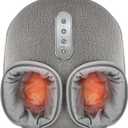 Medcursor Foot Massager with Heat - Shiatsu Deep Kneading, Delivers Relief for Tired Muscles and Plantar, Multi-Level Settings & Adjustable Intensity for Home or Office Use, Gifts for Women Mom 