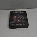 AI Dog Shock Collar 2 Dogs (10-120Lbs) - 3300FT Dog Training Collar with Remote, IPX7 Waterproof Collar with Beep, Vibration, Safe Shock for Large Medium Small Dogs, Keypad Lock and Flashing Light (Black)