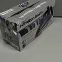 Hamilton Beach Steam Iron for Clothes & Garment Steamer with Smooth Press Stainless Steel Soleplate, 1200 Watts, 8 Retractable Cord, Black (14214)