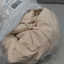 Minoroty Twin Comforter Duvet Insert - All Season Down Alternative Quilted Bed Comforters Twin Size with Corner Tabs - Machine Washable - Cream