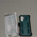 FNTCASE for Samsung Galaxy A16-5G Case: Military Grade Rugged Cell Phone Cover with Kickstand & Holster | Shockproof TPU Protection Bumper Matte Textured Design for Galaxy A16 Cases 6.7 inch - Green