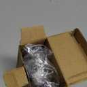 Toilet Paper Holder - Self Adhesive Toilet Paper Holder Wall Mount for Bathroom, SUS 304 Stainless Steel Command Strip Toilet Paper Roll Holder Stick On Wall, No Drilling - Matte Black2 Pcs