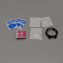 Watch Screen Protector +Watch Case Cover for Garmin Forerunner 570 47mm, [3-PCS] 3D Tempered Glass Film & TPU Bumper, Anti-Scratch, Bubble-Free, HD Clear, Shockproof Protection (Black)