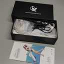 Diamond Microdermabrasion Machine Professional Blackhead Remover Vacuum Upgraded Facial Pore Cleaner Electric USB with 8 Probes Blackhead Remover Skincare Tool