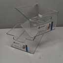 iDesign Stackable Storage Bin - Organize Pantry, Fridge, or Freezer, Set of 4, Clear, Made in USA