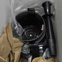 Juicer Machines, 5.3" Large Feed Chute Cold Press Juicer with Double Press Technology, 400W Motor, High Juice Yield, Easy to Clean, Masticating Juicer for Whole Vegetables & Fruits, Black